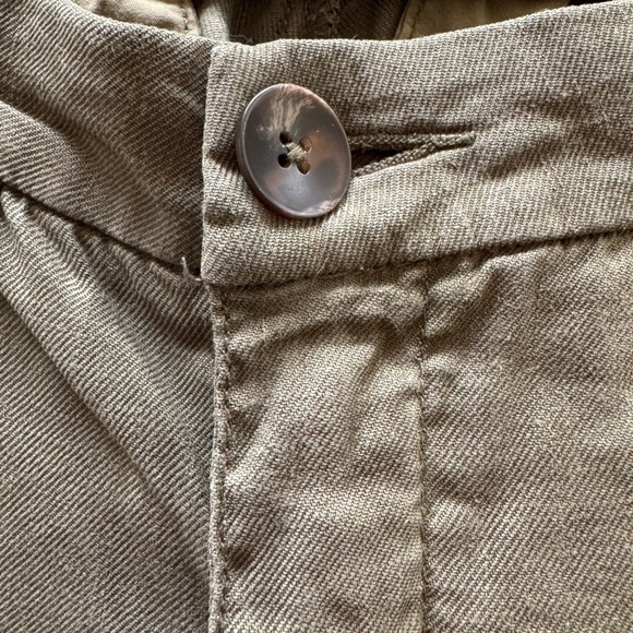 Level 99 green casual pants Sz 25 small straight leg - Picture 8 of 10